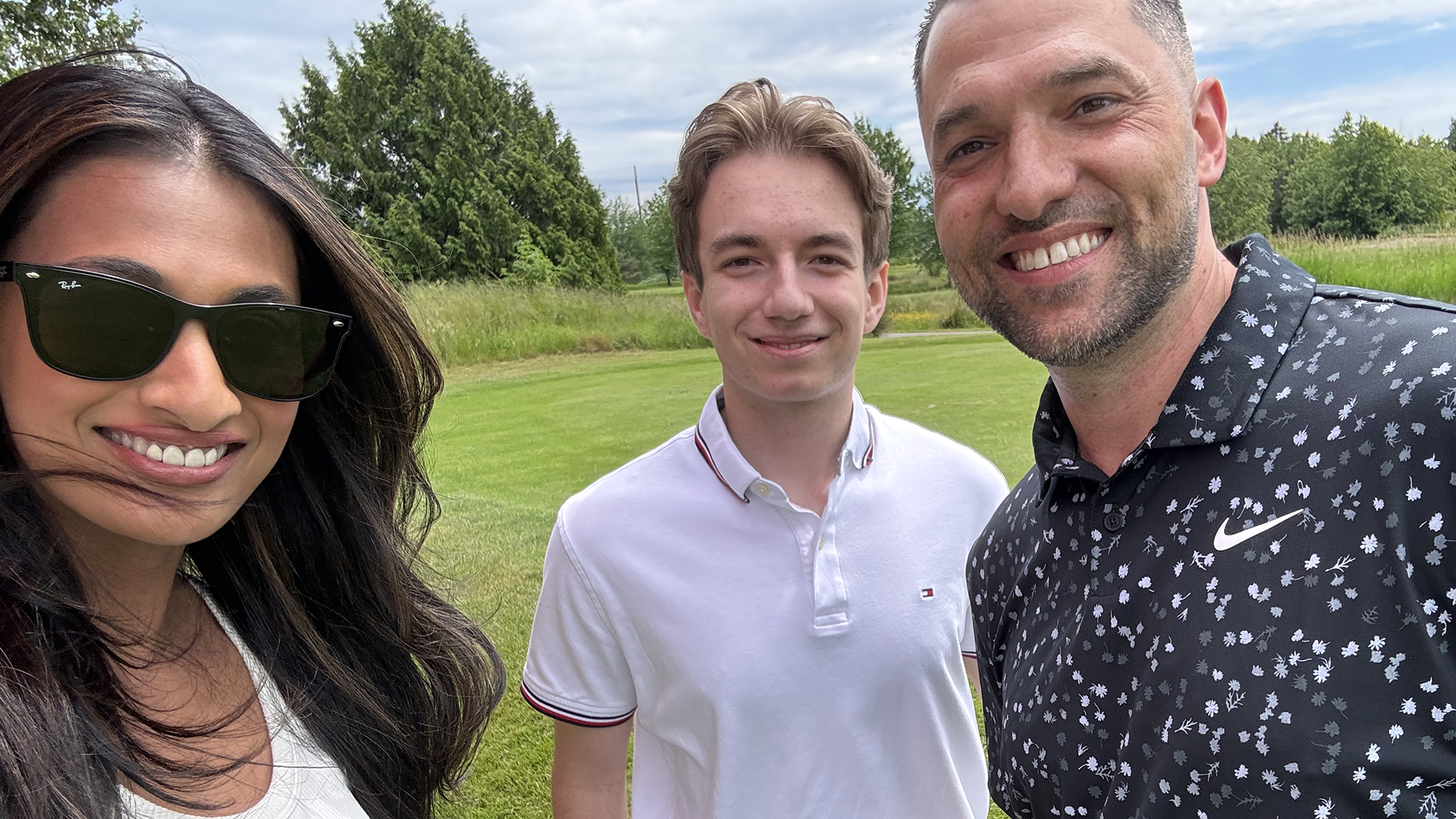 Truss Real Estate Group networking at the RE/MAX Sabre Realty tournament